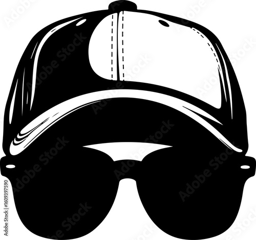 Cool Cap and Shades Combo"