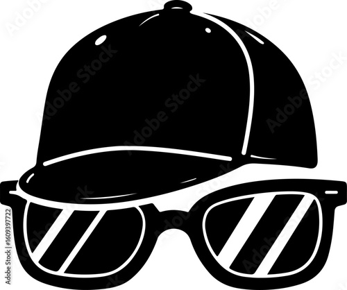 Cool Cap and Shades Combo"