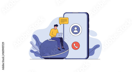 Digital communication and collaboration for modern business operations and remote teams
