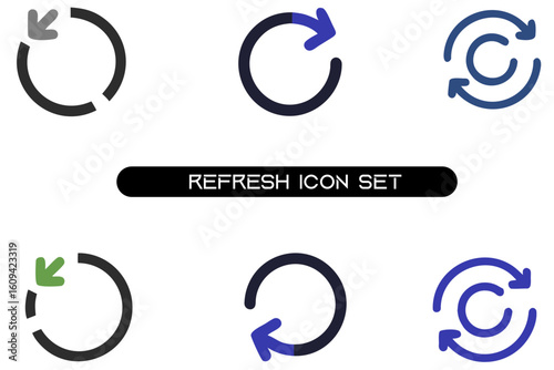 set of icons for web design