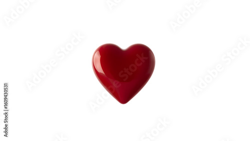 Heart isolated on white background