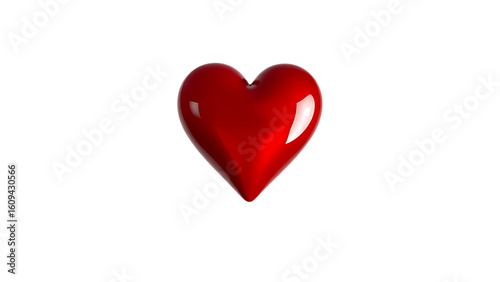 Heart isolated on white background