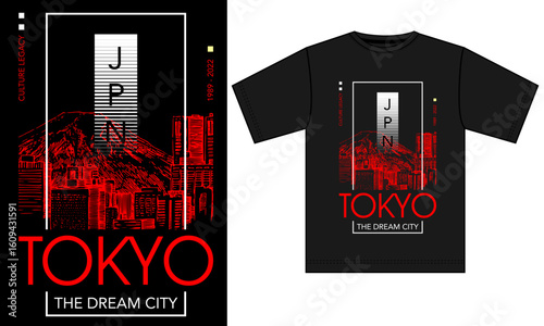 Photography Japanese Streetwear T-Shirt Design