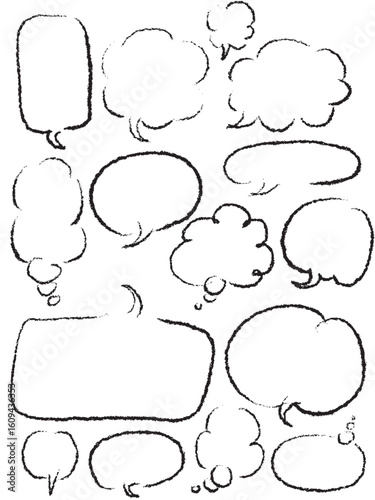 手書きの吹き出し
