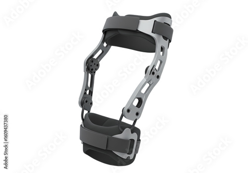 Advanced Knee Orthosis A Detailed View of a Modern Knee Brace