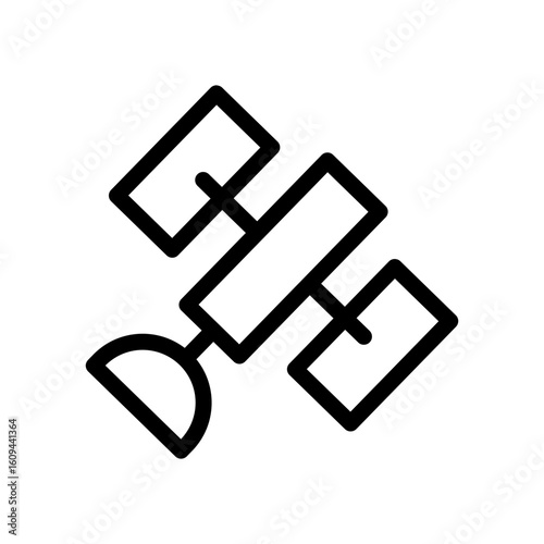 communication satellite Icon