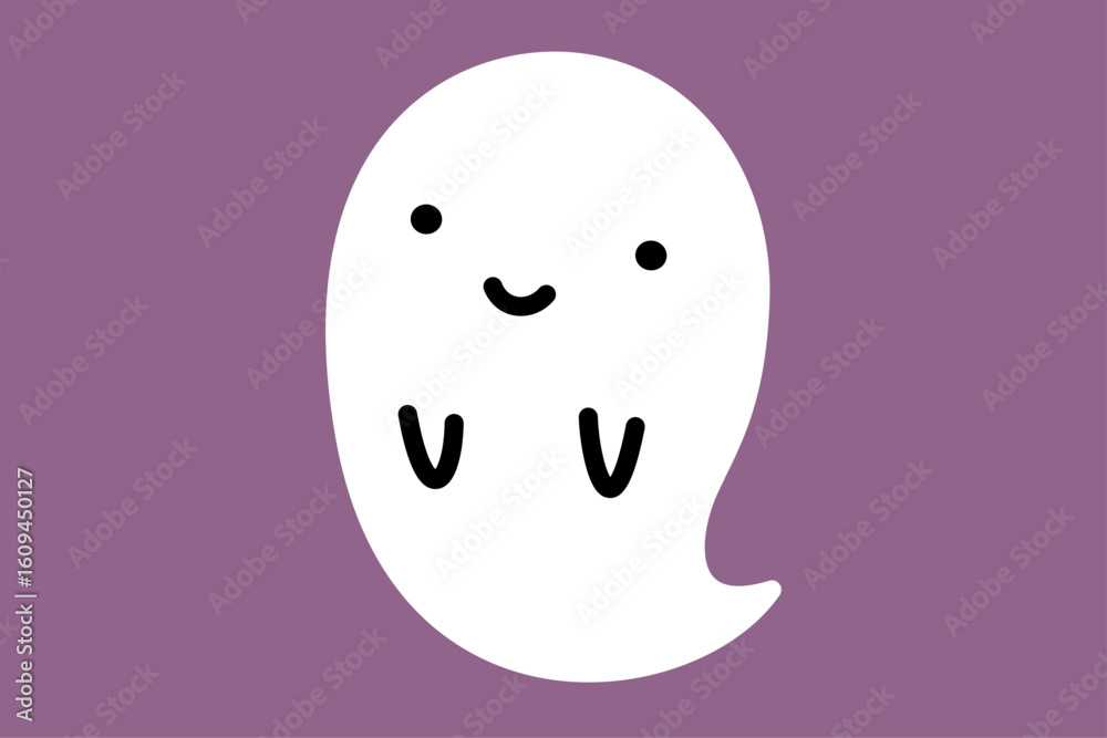 Fototapeta premium ハロウィンのかわいいオバケ