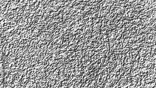 Rough Grunge Wall Texture Background, Vector Distressed Surface Texture Overlay, Gritty Abstract Black and White Texture, Seamless Rough Concrete Texture Template