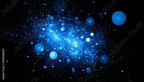 Abstract cosmic nebula