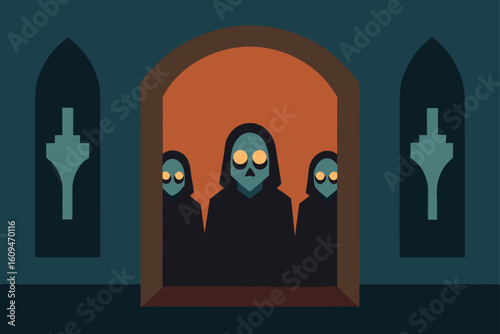 cursed painting undead crypt
