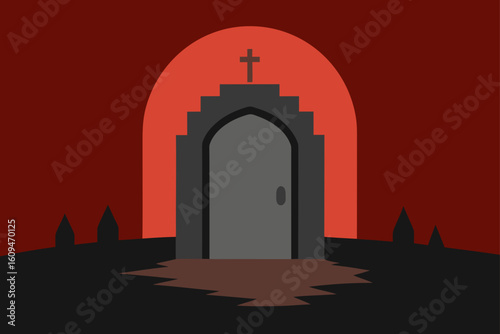cursed portal grave open
