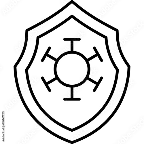 Disinfectant Icon Vector Element