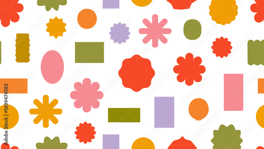 Fototapeta premium autumn seamless pattern