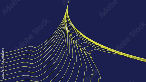 stunning playful background with pattern, shapes, vibrant colors vector effect