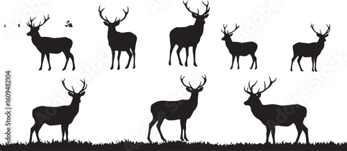 A silhouette of a person wearing virtual reality goggles, immersed in a minimalist digital world with another user.