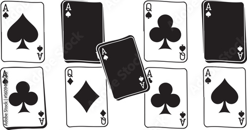 A silhouette of a person wearing virtual reality goggles, immersed in a minimalist digital world with another user.