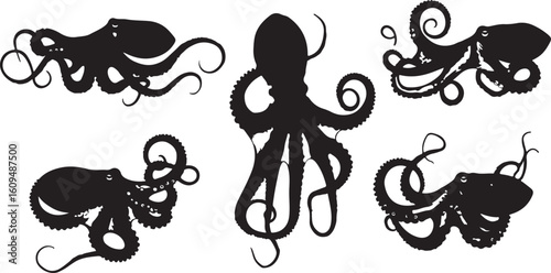 A silhouette of a person wearing virtual reality goggles, immersed in a minimalist digital world with another user.