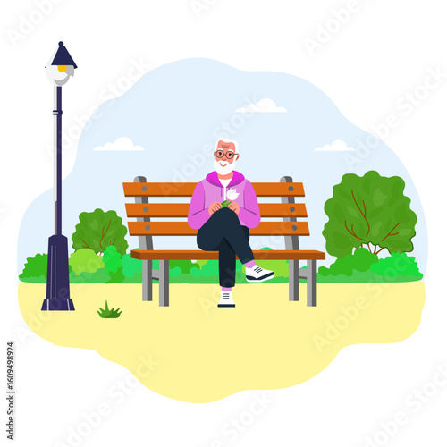 Retirement Activity Retired people Park Health