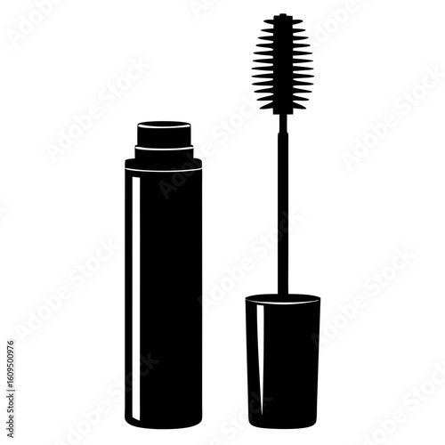 brush and mascara