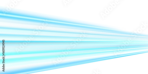 Glowing streaks and neon acceleration trails. Abstract blue light trails with speed blur, inspired by fast vehicles, futuristic cityscapes and motion graphics.