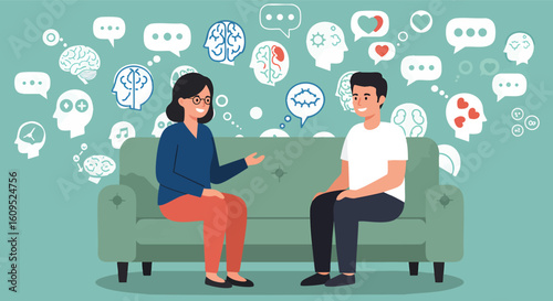Mental Health Therapy Conversation Psychological Support