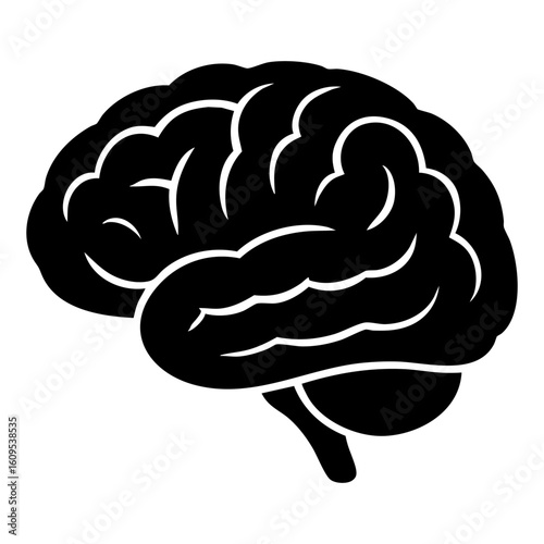 Classic Brain Outline
