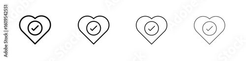 Good health icon illustration sign collection. vector symbol or logo.