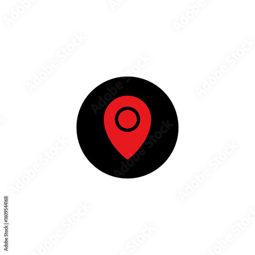 black and white target