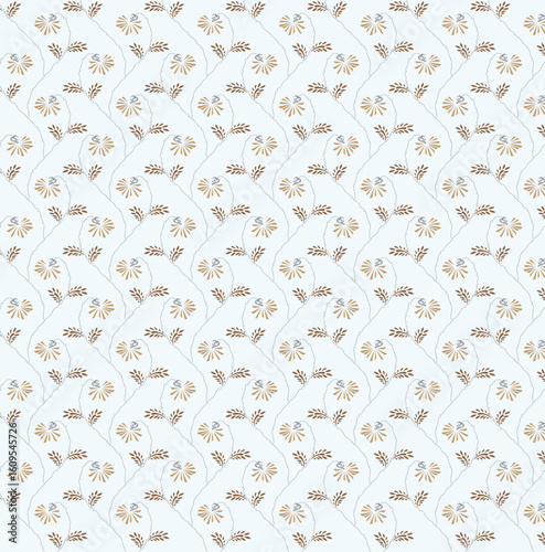 PrintDigital Painting Beautiful Abstract Famous Thai Stock Illustration