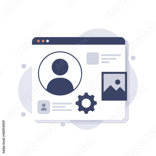 Personal User Account Setup with Profile and Page