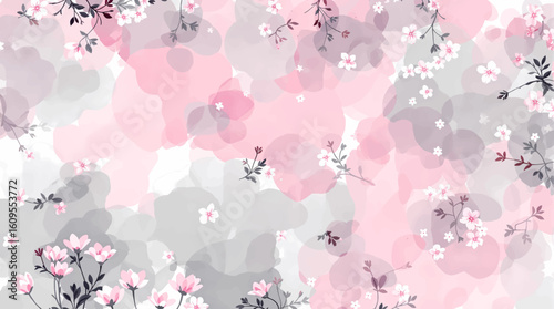 abstract floral background