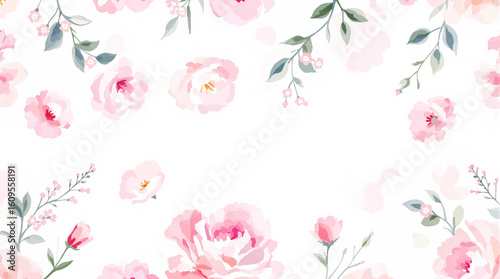 Big flowers pattern, upscale floral pattern. graphical textures floral, trendy colors pattern , flowers background with leaves. vector illustration.