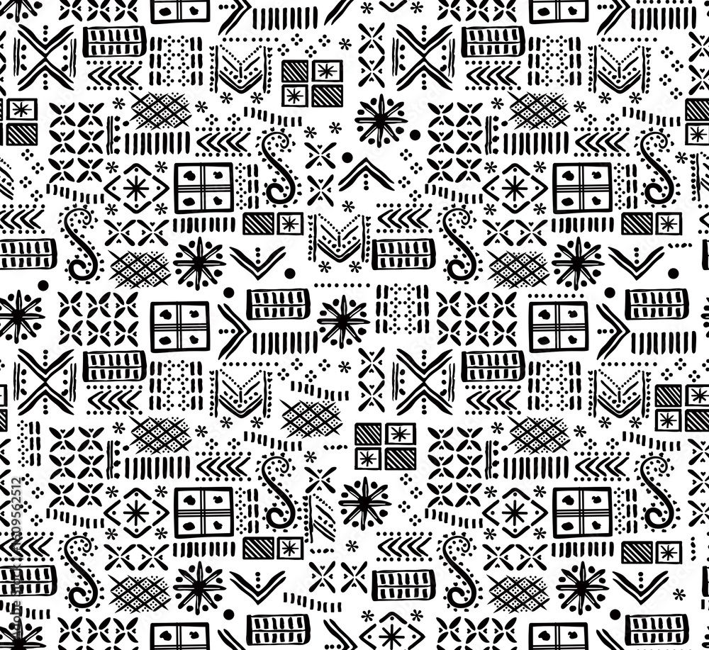 stock photo geometric ethnic seamless pattern, abstract Indian texture design stock photo geometric ethnic seamless pattern, abstract Indian texture design