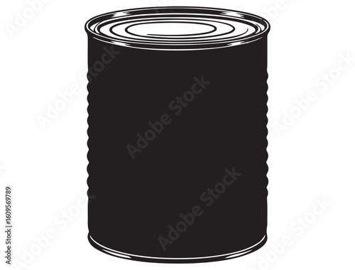 TIN CAN SILHOUETTE