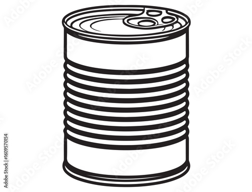 TIN CAN SILHOUETTE