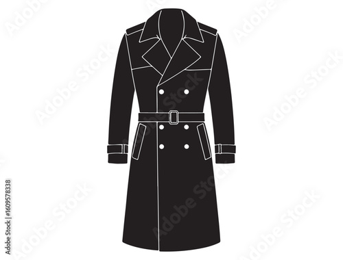 TRENCH COAT SILHOUETTE