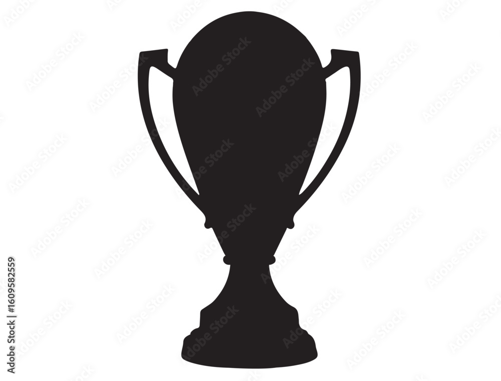 Fototapeta premium TROPHY SILHOUETTE
