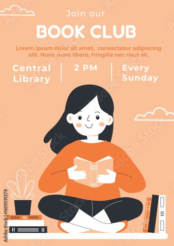 book club poster girl