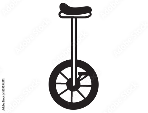 UNICYCLE SILHOUETTE