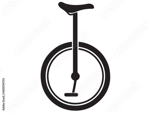 UNICYCLE SILHOUETTE