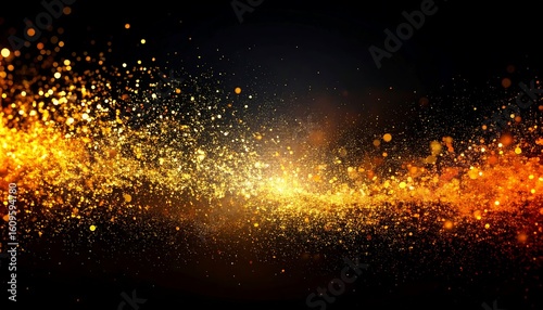 Abstract gold glitter background (1)