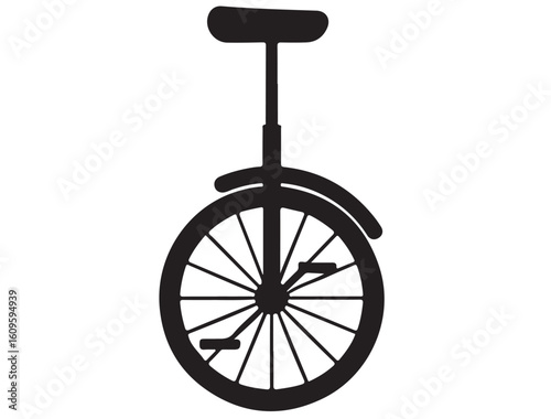 UNICYCLE SILHOUETTE