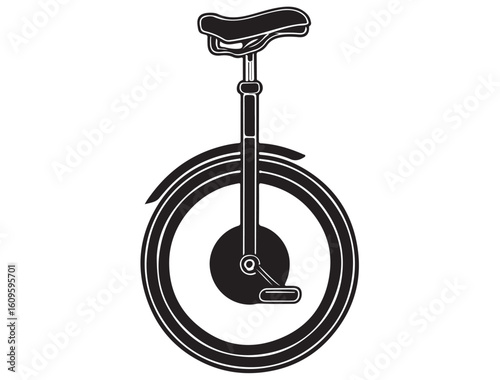 UNICYCLE SILHOUETTE