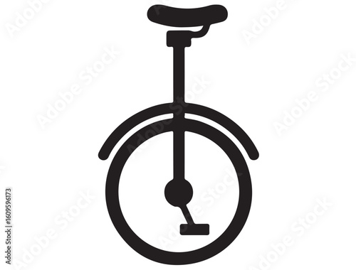 UNICYCLE SILHOUETTE