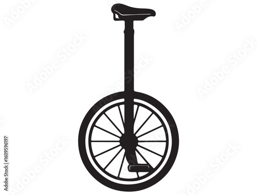 UNICYCLE SILHOUETTE