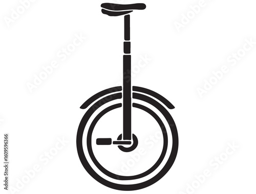UNICYCLE SILHOUETTE