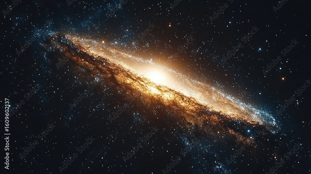 Obraz premium Galaxy in space