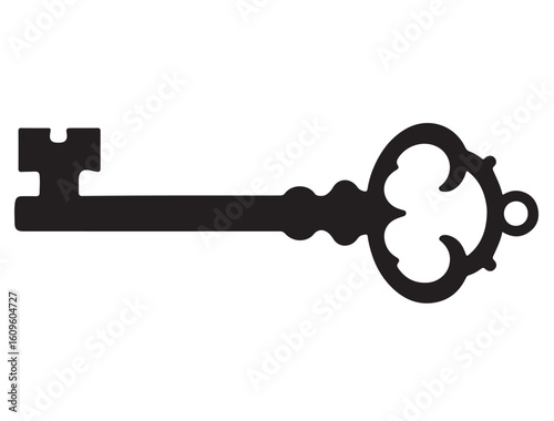  VINTAGE KEY SILHOUETTE