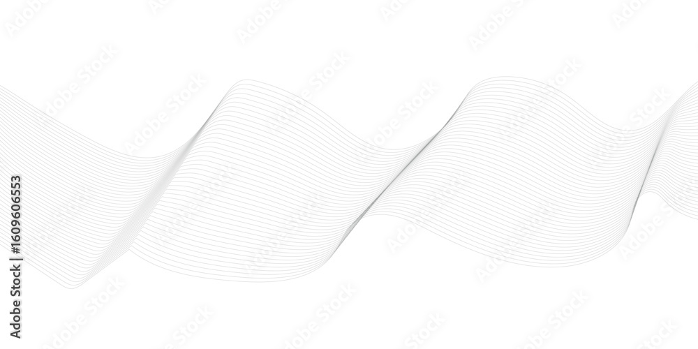 Fototapeta premium Lines for background, black stripes for brochures. stock illustration