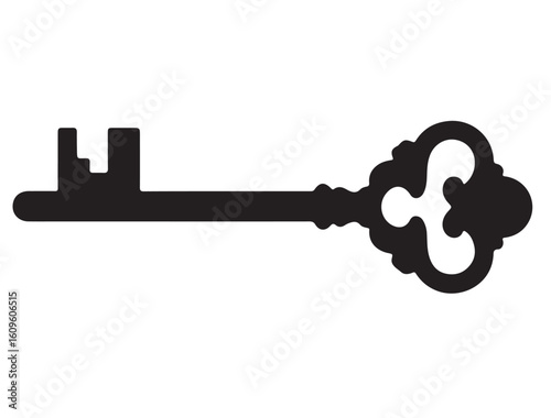  VINTAGE KEY SILHOUETTE